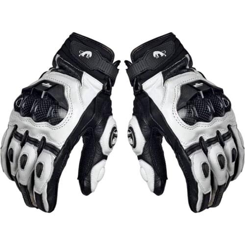 Bicycle Cycling Motorbike Riding Glove Furygan AFS 6 Motorcycle Gloves Moto Racing Carbon Fiber 2020 Mens Leather Men Wearable
