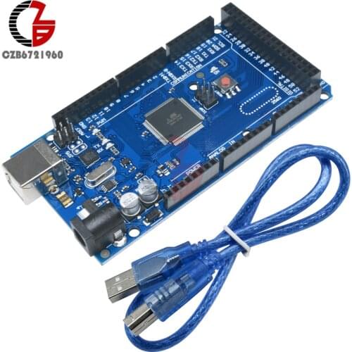 MEGA 2560 R3 ATMEGA16U2 ATMEGA2560-16AU Board + USB Cable