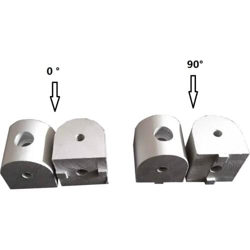 Right Angle Living Nub connector 1pcs 3030/4040 0 /90 degree Corner Bracket Connection Joint for Aluminum Profile