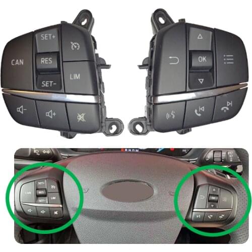 QDAEROHIVE car Cruise Control Switch Button Audio Volume Switch for ford focus 2019