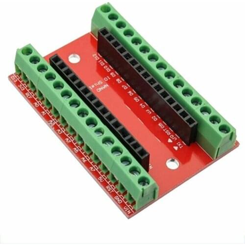 For NANO IO Shield Expansion Board Nano Controller Terminal Adapter for Arduino IY