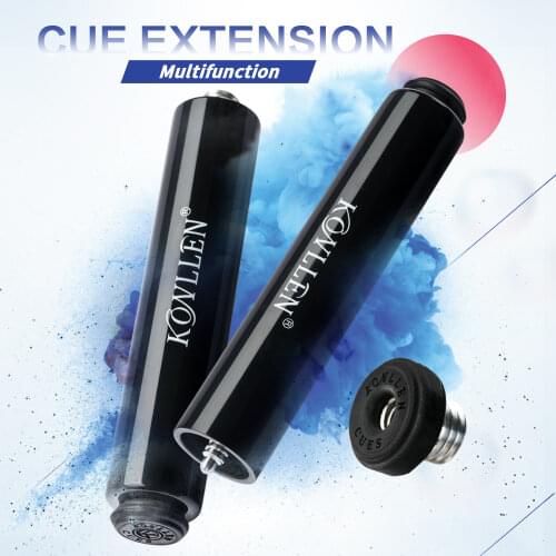 Original Konllen Billiards Extension with Bumper Extension Joint Durable 15.5cm Professoinal Cue Billiard Accessories
