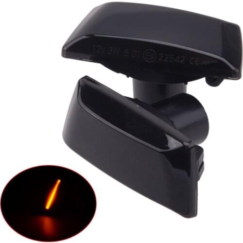 2pcs Dynamic LED Side Marker Turn Signal Light 13252456 13497989 1713423 13193575 fit for Opel Adam Corsa Astra Insigina