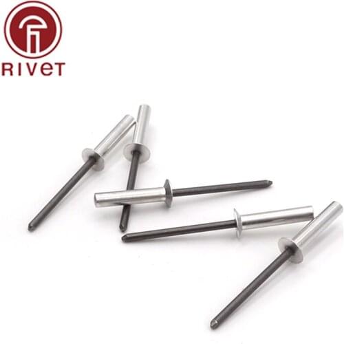 20pcs M3.2*6//7/8/9/10 DIN 15974 Aluminum Countersunk Head Closed End Blind Rivet Sealed Blind Rivet Water Air Tightness Rivets