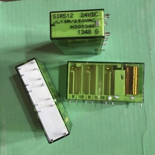 5pcs SIR512 24VDC Safety Relay