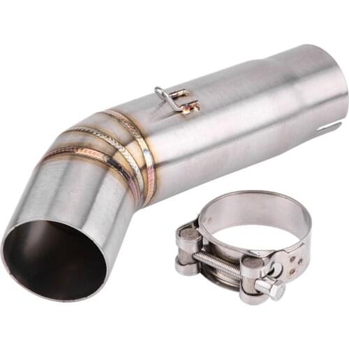 51mm Motorcycle stainless steel Full Exhaust System Vent Middle Pipe Connect for Suzuki GSX- R600/GSX-R750 K8 2008