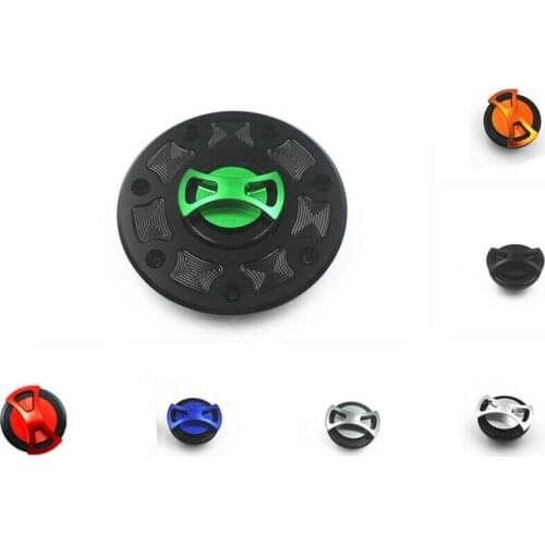 CNC Aluminum Fuel Tank Cap Gas Oil Tank Cover Petrol Cover Motorcycle For Kawasaki GPZ250 / GPX250 1988 - 2007