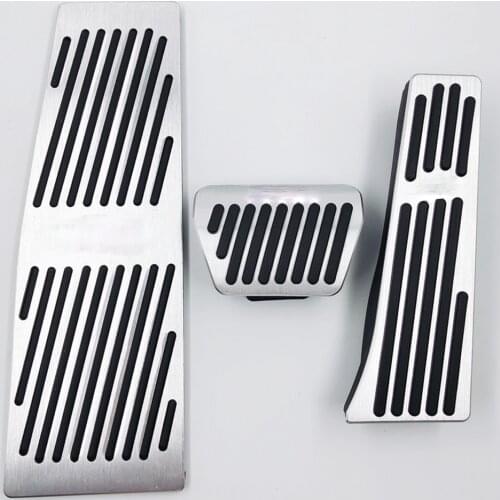 Car Accessories For BMW E60 E61 E63 E64 E70 M5 M6 Accelerator Brake Foot Rest Pedal Pads Styling Gas Refit Sticker styling