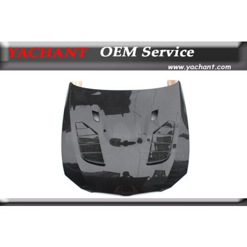 Car-Styling Carbon Fiber Front Hood Bonnet Fit For 2007-2011 E92 E93 M3 CT-Style Hood Bonnet
