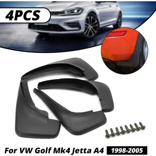 Mud Flaps For VW Golf 4 Mk4/Jetta/Bora 1998-2005 Mudguards Fender Front Rear Splash Guards Mudflaps