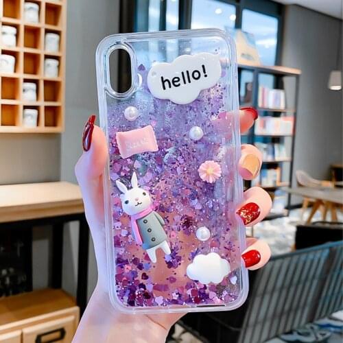 Mobile accessories case for iphone xr 11pro max 11 6s 7 8plus cover iphones x xs Liquid quicksand stranger things phone cases