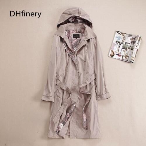 DHfinery Women's Large Raincoats
