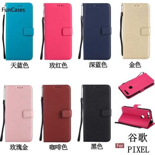 Hot Flip Phone Case sFor Celular Google Pixel Card slot Case Funda Transparent Phone Case For Google Pixel Pho Ne Hoesje Cell