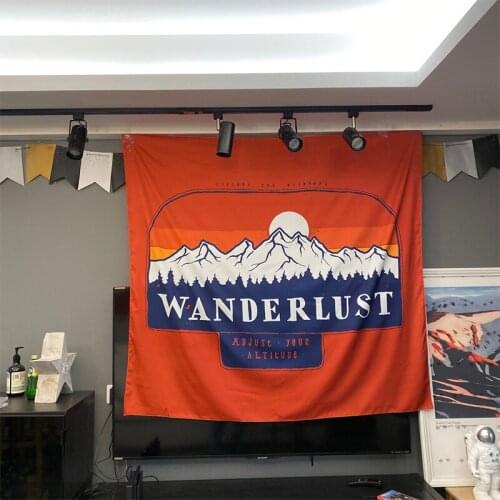 Hiphop Graffiti Tapestry Outdoor Casual Polyester Home Decoration Blanket Yoga Mat Home Bedroom Art Rug Beach Picnic Mat