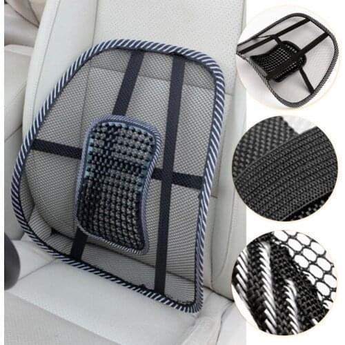 Office Home Car Seat Chair Back Cushion Lumbar Back Massage Mesh Brace Support