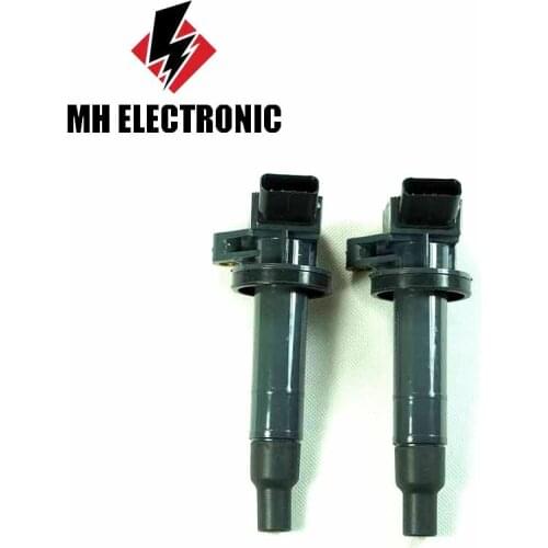 MH ELECTRONIC 2pcs Engine Ignition Coil 90919-02262 9091902262 For Toyota Altis Corolla Vitz Passo Yaris Belta Aygo 2004 - 2014