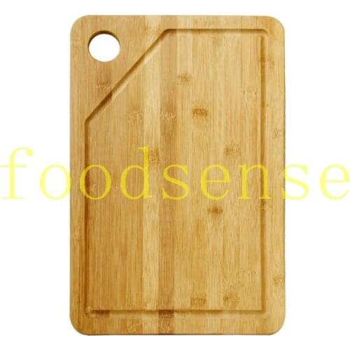 Organic Bamboo Cutting Board Slotted Bread Bamboo Cutting Board