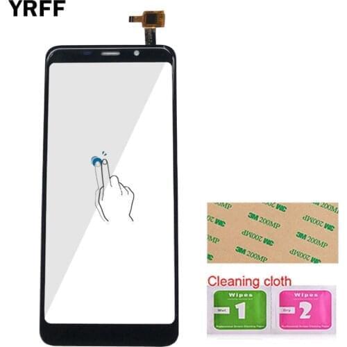 6.0' Touch Screen For Bluboo S8 Plus Touch Screen Digitizer Panel Front Outer Glass Lens Sensor TouchScreen Tools Adhesive Wipes