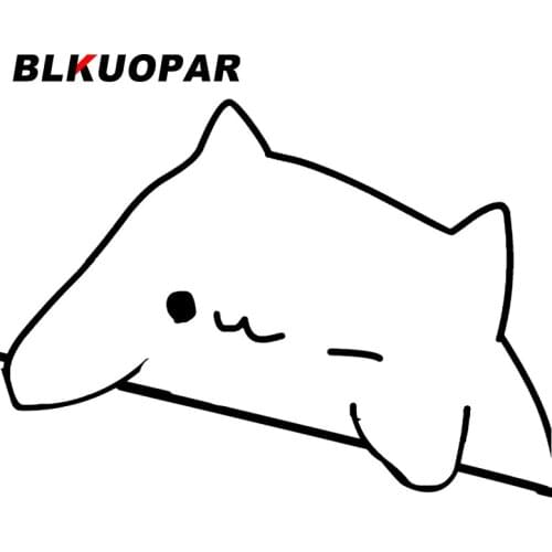 BLKUOPAR for Cute Cat Car Stickers Personality Graffiti Decals Waterproof Scratch-Proof Windshield Trunk Decor Vinyl Car Wrap