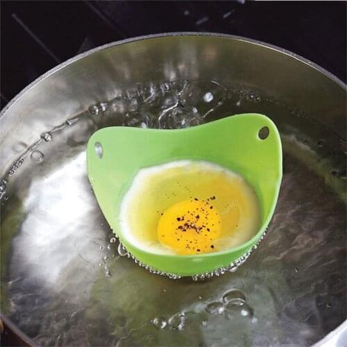 1pcs Silicone Egg Poacher Kitchen Accessories Flexible Egg Mold Poacher Cooking Egg Tools