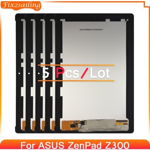 5PCS 100%Tested LCD Display For ASUS ZenPad 10 Z300 Z300M Touch Screen Digitizer Assembly for Asus Z300M LCD Replacement Parts