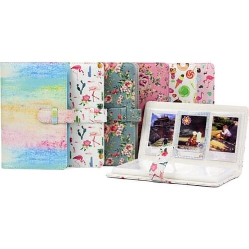 96 Pockets Retro Portable Instant Pictures Photo Album Card Holder for Fujifilm Instax Mini 11 9 LiPlay 7S 8 25 50S 90 Films