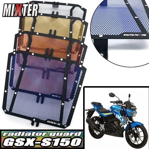 Motorcycle Accessories Aluminum Radiator Guard Grille Cover Protection For GSX-S 125 GSX-S 150 2017-2020 GSXS125 GSXS150 2019