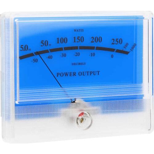 Ammeter TN-90A-BGB-S0466 VU Meter Header Pointer Ammeter Level Meter Audio Power Amplifier Ampermeter