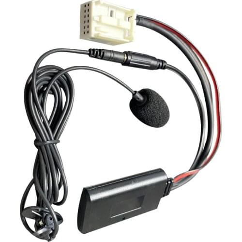 Bluetooth AUX Audio Adapter Phone Microphone Handsfree for Peugeot 207 307 407Citroen C2 C3 C5 Blaupunkt/VDO/Bosch RD4 CD Radio