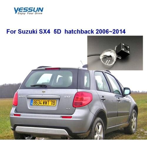 License plate led camera For Suzuki SX4 5D hatchback 2006 2007 2008 2009 2010 2011~2014 Car Rear View camera Parking Assistance