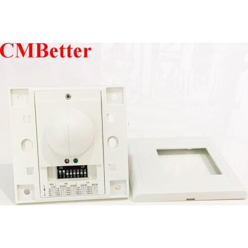 CMBetter 220V 60Hz 1200 Microwave Radar Sensor PIR Occupancy Body Motion Detector Light Switch With fire interface