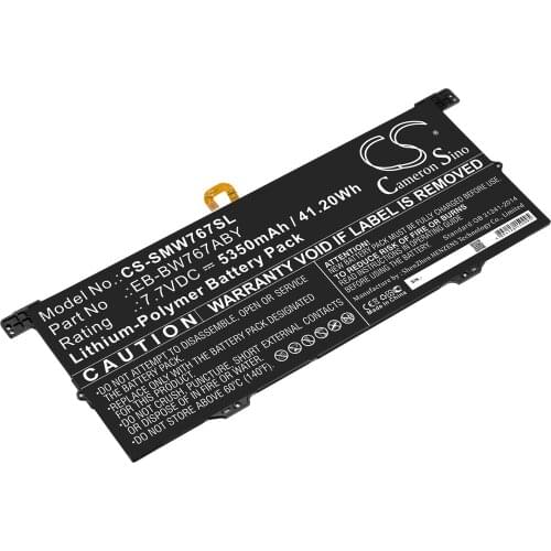 CS 5350mAh / 41.20Wh battery for Samsung Galaxy Book S, SM-W767, SM-W767V EB-BW767ABY