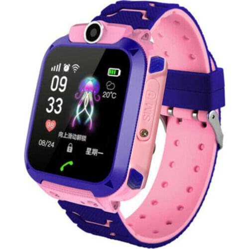Children Touch Screen Smart Watch SOS Call Remote Camera Anti-lost Tracker Kids Wrist Watch 2G Network For Kids Gifts
