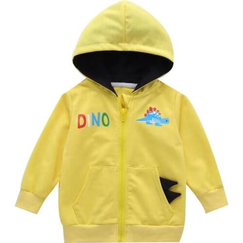 Baby Boys Coat Hoodie Cartoon Winter Warm Solid Zipper Long Sleeve Sweatshirts Cotton Casual Outwear Waistcoats
