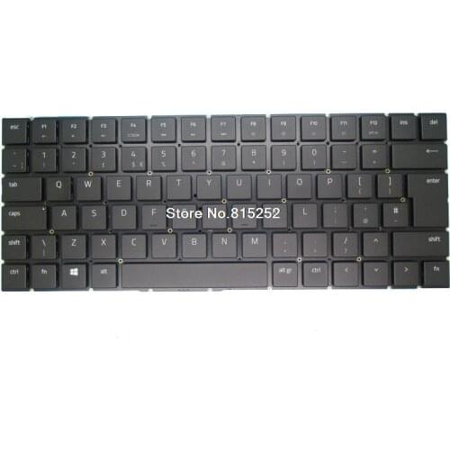Laptop Keyboard For RAZER Blade 17.3 RZ09-0166 RZ09-01663E52-R3U1 RZ09-01663E53-R3U1 651000036400 Black United Kingdom UK