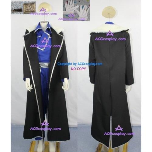 Fullmetal Alchemist Brotherhood Olivia Armstrong cosplay costume incl.collar pin and bags