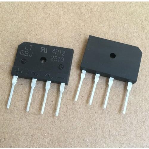 GBJ2510 Bridge Rectifier Diode 25A 1000V DIP4 GBJ 2510 100% Taiwan Original New 5pcs