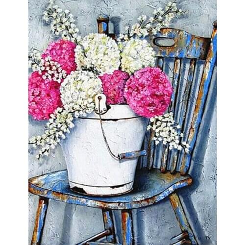 Diy square round Diamond Painting New Arrival Flower 5D Diamond Embroidery Mosaic Rhinestones Pictures Home Decorations YG1175