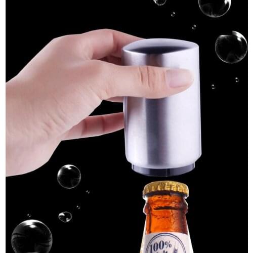 New Stainless steel Beer bottle opener Stainless steel fully automatic beer bottle opener Bar KTV Supplies LX6486