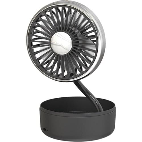 Portable Car Fan Usb Charging Small Fan Mini Single / Double Head Fan