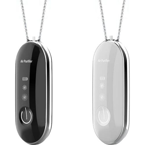 Simplicity Personal Wearable Mini Portable Car Oxygen Bar Negative Ion Generator Hanging Neck Air Purifier