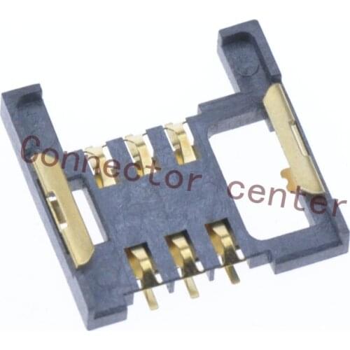 SIM Card Holder 6Pin For Molex SIM Card Connector 47273-0001 0472730001