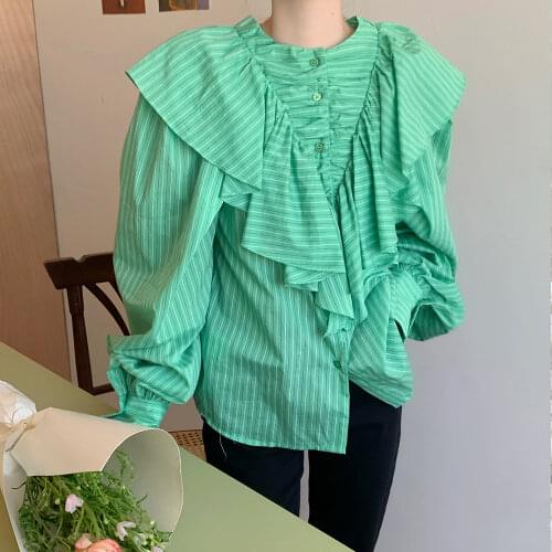 SAVELEVA Women's Striped Shirts