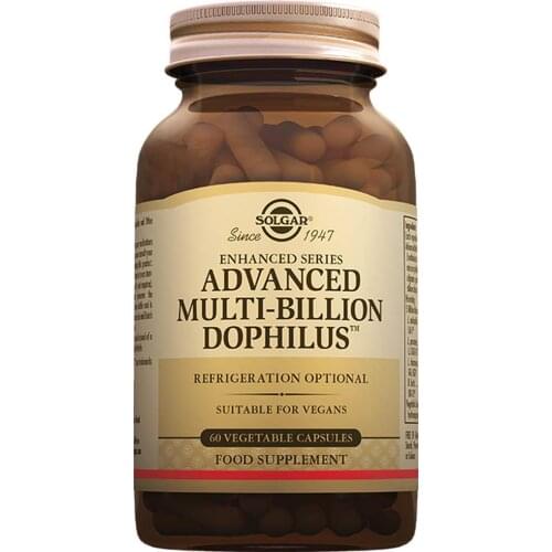 Solgar Advanced Multi-Billion Dophilus 60 Capsules