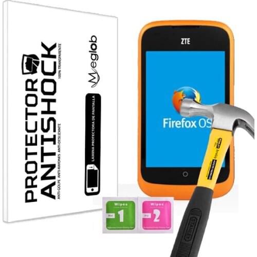 Protector de Pantalla Anti-Shock Anti-Golpe Anti-arañazos Compatible con ZTE Open