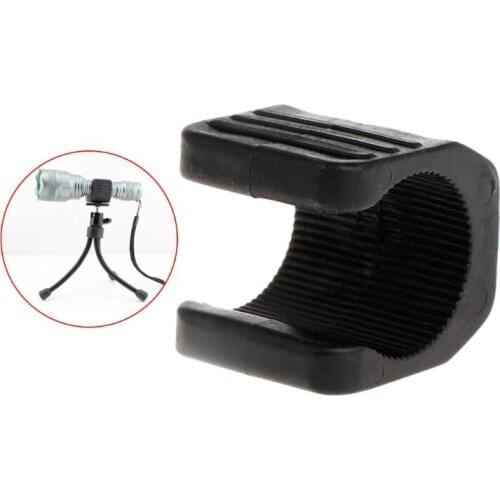 Light Clip U Shaped Rod Clips Pole Clamp Plastic Holder Tackle Outdoor Night Fishing Accessories Universal For Flashligh Y51D