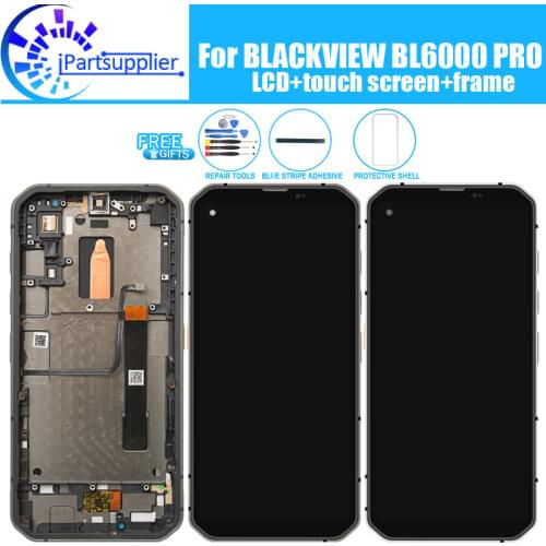 Blackview BL6000 PRO LCD Display+Touch Screen Digitizer+Frame Assembly 100% Original New LCD+Touch Digitizer for BL6000 PRO