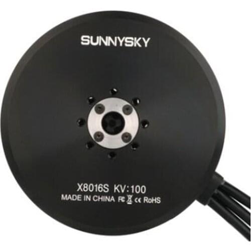 1pcs Original Sunnysky X8016S KV100 KV120 KV170 Outrunner Brushless Motor for Multi-rotor Aircraft multi-axis disc motor