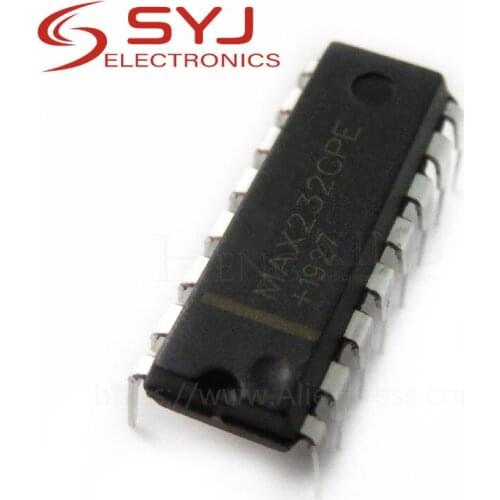 10pcs/lot MAX232EPE MAX232CPE MAX232 DIP-16 In Stock