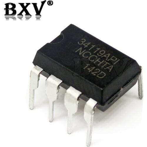 10pcs/lot MC34063API DIP8 MC34063AP1 DIP MC34063 new original IC In Stock